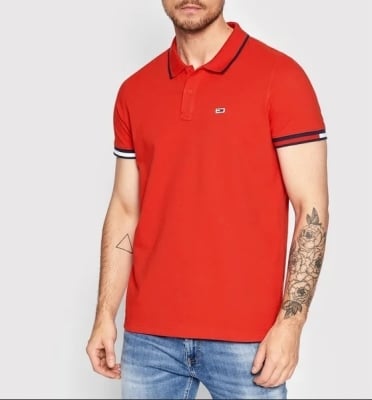 TOMMY JEANS POLO T-SH DMDM12963 gallery image 1