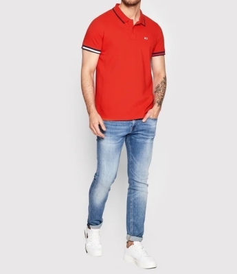 TOMMY JEANS POLO T-SH DMDM12963 gallery image 2