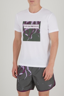 EMPORIO ARMANI SWIMWEAR ТЕНИСКА 2118184R469 gallery image 2
