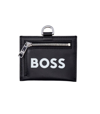 BOSS BLACK Кожен калъф за карти 50523856 gallery image 2