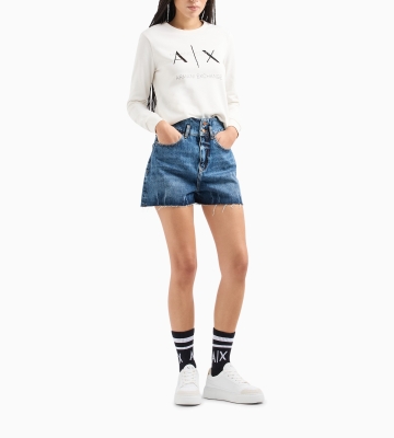 ARMANI EXCHANGE БЛУЗА 3DYM92YJFDZ gallery image 3