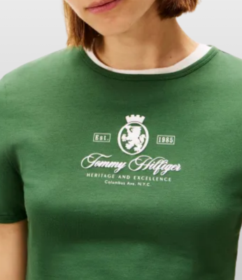 TOMMY HILFIGER ТЕНИСКА WW0WW47316 gallery image 3