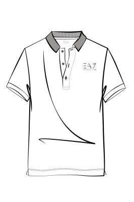EA7 POLO T-SH 8NPF04 PJM5Z gallery image 2