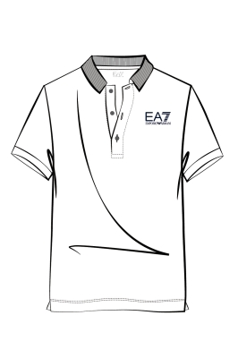 EA7 POLO T-SH 8NPF04 PJM5Z gallery image 5