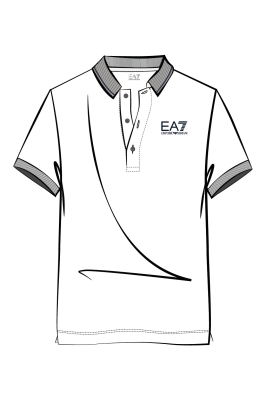 EA7 POLO T-SH 8NPF06 PJ04Z gallery image 2