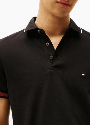 TOMMY HILFIGER ТЕНИСКА MW0MW38458 gallery image 3