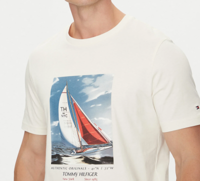 TOMMY HILFIGER ТЕНИСКА MW0MW38615 gallery image 7