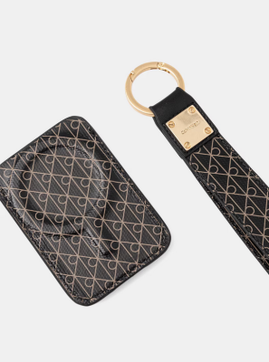 CALVIN KLEIN КАЛЪФ ЗА КАРТИ С КЛЮЧОДЪРЖАТЕЛ LV04F1101G gallery image 3