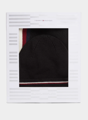 TOMMY HILFIGER КОМПЛЕКТ ШАПКА И ШАЛ AM0AM13809 gallery image 2