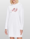 ARMANI EXCHANGE РОКЛЯ 3RYA83 YJDSZИЗТРИТ /ЦВЯТ:бял + РАЗМЕР:XS/